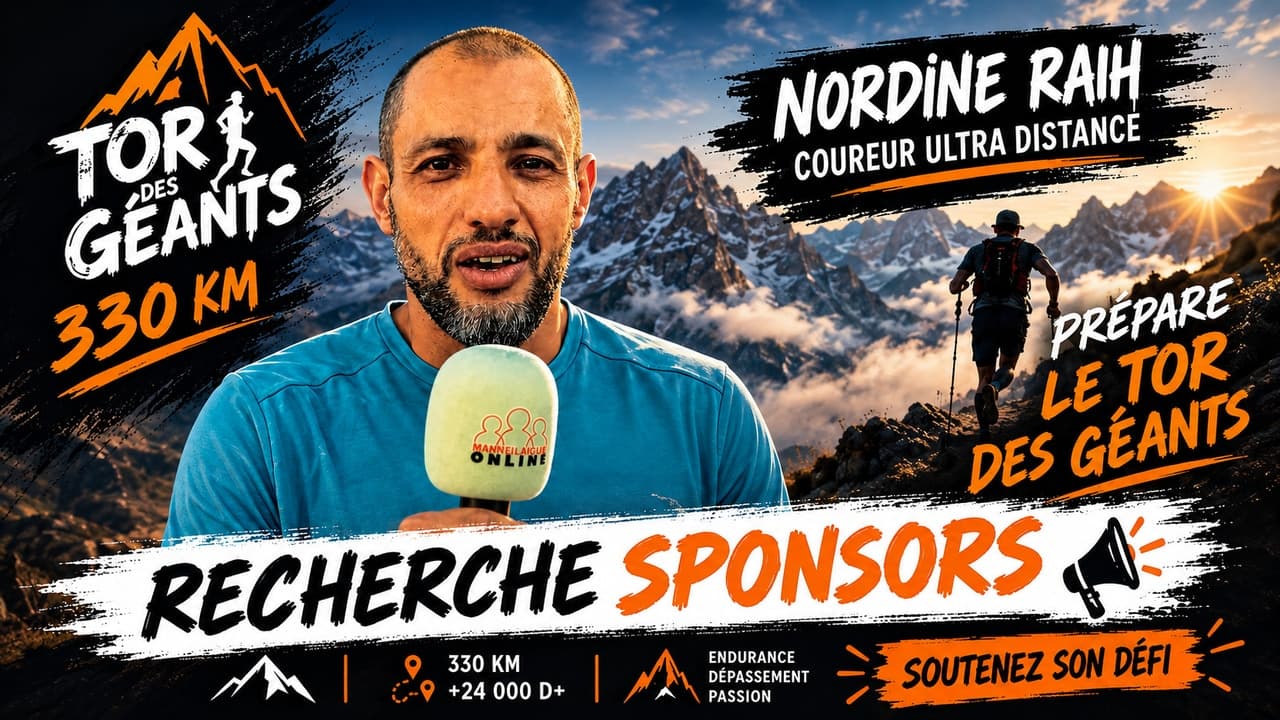 Nordine Raih prépare le Tor des Géants