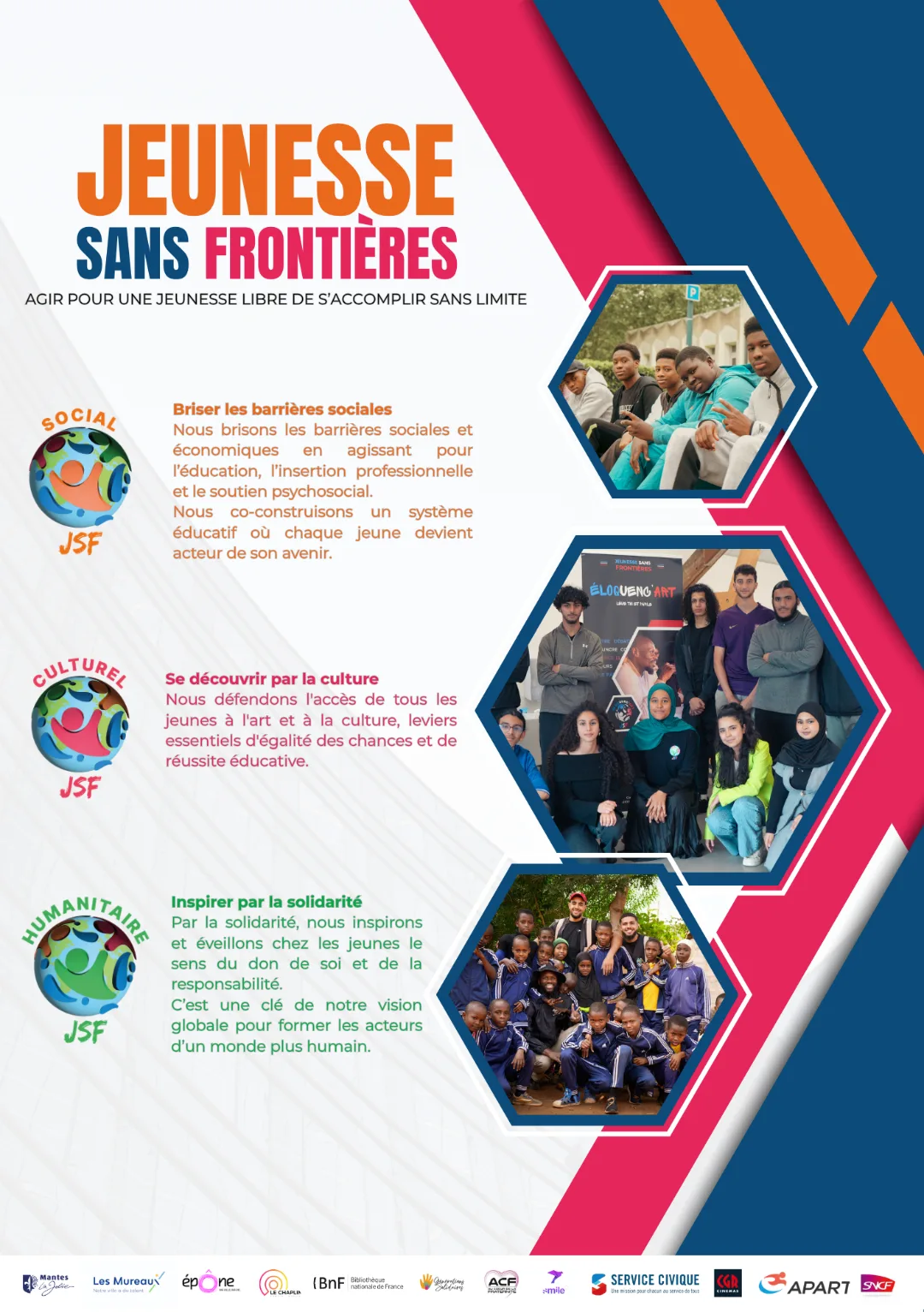 Réalisation de JEUNESSE SANS FRONTIERES — image 1